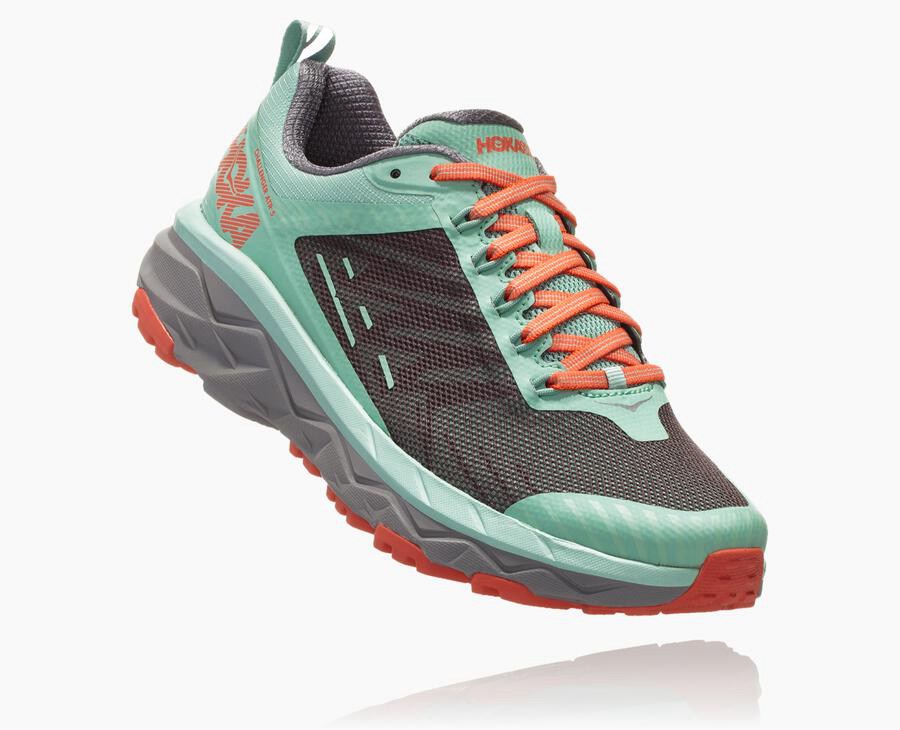 Chaussure Trail Hoka One One Challenger Atr 5 Femme - Vert/Noir - IRG-016297